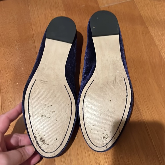 Worn 1x Sapphire Velvet style loafer - 8.5 - Picture 3 of 3